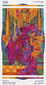 ˮ - Crystal Tarot -  - Justice