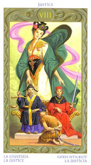 ֮ - Tarot of the Journey to the Orient -  - Justice