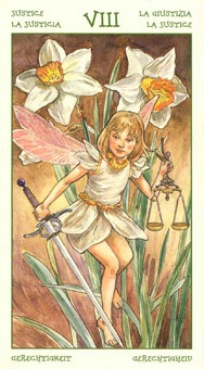 ֮ - The Spirit Of Flowers Tarot -  - Justice