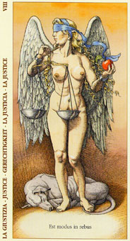 Ŷ - Tarot of Durer -  - Justice