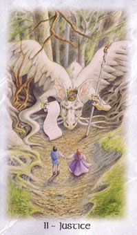  - The Celtic Dragon Tarot -  - Justice