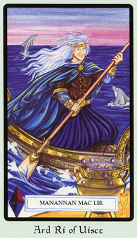  - Faery Wicca Tarot - ʥ - King Of Cups