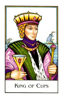  - Palladini Tarot - ʥ - King Of Cups