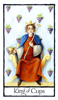 Ӣʼ - Old English Tarot - ʥ - King Of Cups