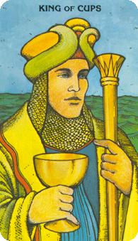 Ħ - Morgan-Greer Tarot - ʥ - King Of Cups