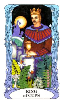 ¹⻨԰ - Moon Garden Tarot - ʥ - King Of Cups