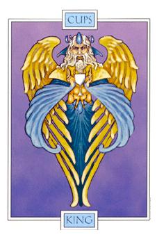  - Winged Spirit Tarot - ʥ - King Of Cups