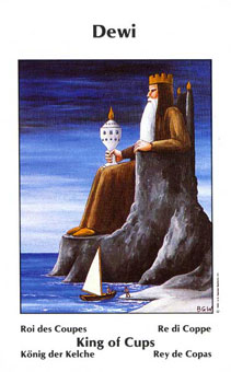 Űֿ - Barbara Walker Tarot - ʥ - King Of Cups