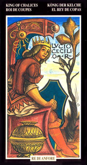  - Illuminate Ancient Tarots - ʥ - King Of Cups