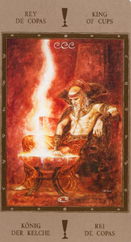 Թ - The Labyrinth Tarots - ʥ - King Of Cups