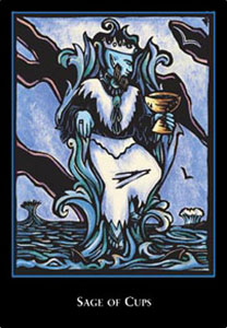 羫 - The World Spirit Tarot - ʥ - King Of Cups