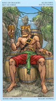  - Sea Rover Tarot - ʥ - King Of Cups