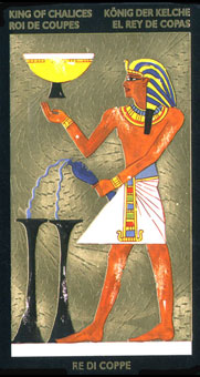  - Nefertaris Tarot - ʥ - King Of Cups