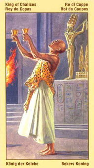 ˹ - Ramses Tarot of Eternity - ʥ - King Of Cups