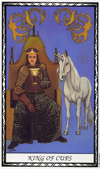  - Unicorn Tarot - ʥ - King Of Cups