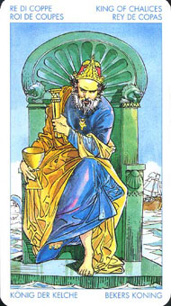 ʥ׳ΰ - Universal Waite Tarot - ʥ - King Of Cups