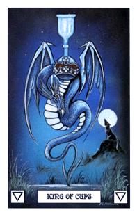  - Dragon Tarot - ʥ - King Of Cups