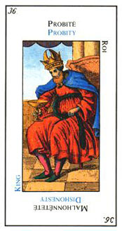  - Etteilla Tarot - ʥ - King Of Cups