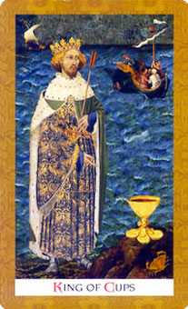 ƽʱ - Golden Tarot - ʥ - King Of Cups