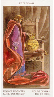 ո - Tarot of The Renaissance - Ǯҹ - King Of Pentacles