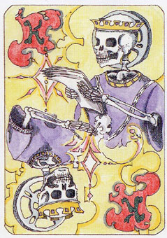  - Tarot of the Dead - Ǯҹ - King Of Pentacles