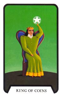 Ů - Tarot of the Witches - Ǯҹ - King Of Pentacles