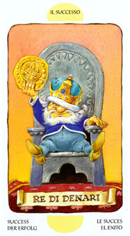  - Tarot of the Gnomes - Ǯҹ - King Of Pentacles