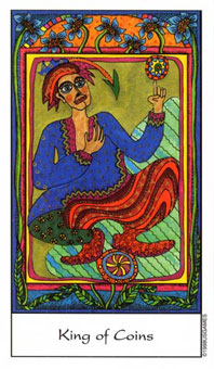 ý - Tarot of the Trance - Ǯҹ - King Of Pentacles