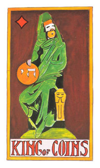 岼˹ - Papus Tarots - Ǯҹ - King Of Pentacles