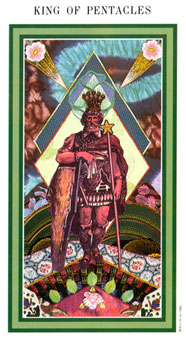 Ȼ - The Enchanted Tarot - Ǯҹ - King Of Pentacles