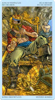  - Sea Rover Tarot - Ǯҹ - King Of Pentacles