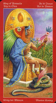  - Dragons Tarot - Ǯҹ - King Of Pentacles