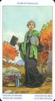 ͽ - Pagan Tarot - Ǯҹ - King Of Pentacles