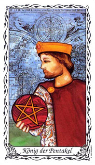 ޵ - Das Hudes Tarot - Ǯҹ - King Of Pentacles