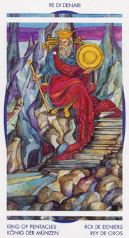 ˮ - Crystal Tarot - Ǯҹ - King Of Pentacles