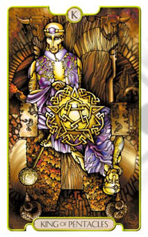 ʾ¼ - Revelations (Adflatus) Tarot - Ǯҹ - King Of Pentacles