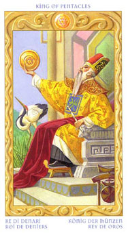 ֮ - Tarot of the Journey to the Orient - Ǯҹ - King Of Pentacles