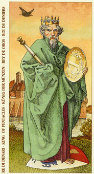 Ŷ - Tarot of Durer - Ǯҹ - King Of Pentacles