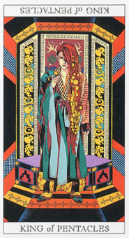 ħ - Love and Mystical Tarot - Ǯҹ - King Of Pentacles