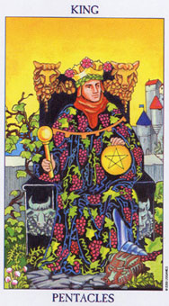 ΰ - Radiant Rider-Waite Tarot - Ǯҹ - King Of Pentacles