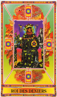 ʯΰ - Diamond Tarot - Ǯҹ - King Of Pentacles