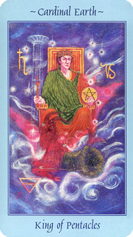  - Celestial Tarot - Ǯҹ - King Of Pentacles