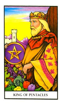 ŵ - Connolly Tarot - Ǯҹ - King Of Pentacles