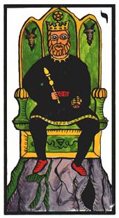  - Esoterico Tarot - Ǯҹ - King Of Pentacles