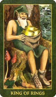 䴫˵ - Folklore Tarot - Ǯҹ - King Of Pentacles