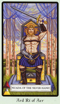  - Faery Wicca Tarot -  - King Of Swords