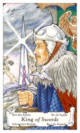 ɭ޲ - Hanson Roberts Tarot -  - King Of Swords