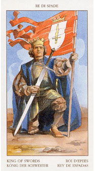 ո - Tarot of The Renaissance -  - King Of Swords