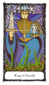 ʥõ - Sacred Rose Tarot -  - King Of Swords