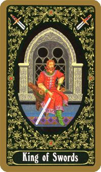  - Russian Tarot -  - King Of Swords